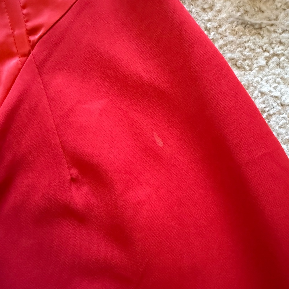 PrettyLittleThing Red Off-Shoulder Mini Dress - Picture 6 of 6